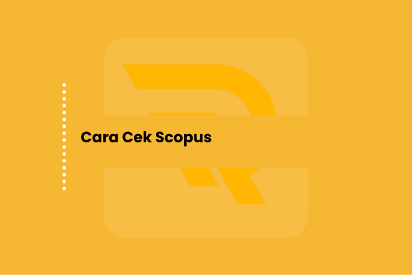 Cara Cek Scopus