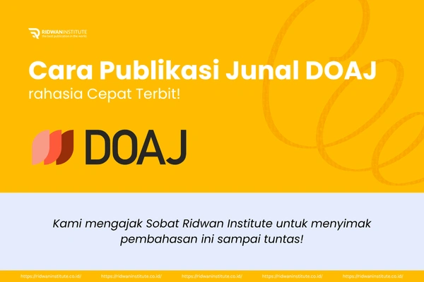 Cara Publikasi Junal DOAJ Agar Cepat Terbit