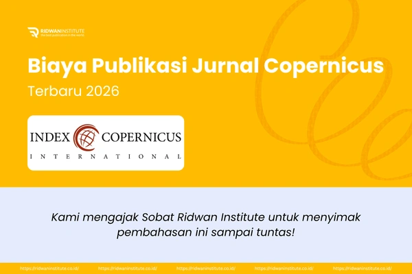 Biaya Publikasi Jurnal Copernicus