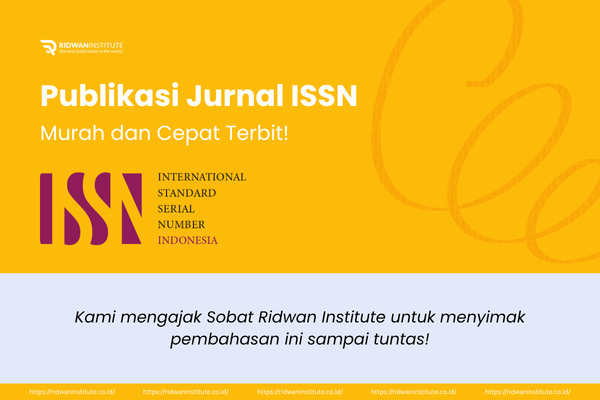 Publikasi Jurnal ISSN Murah & Cepat Terbit