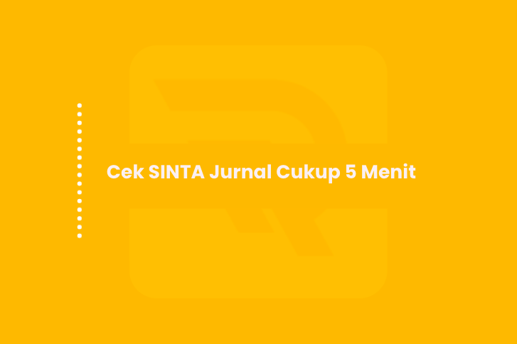 Cek SINTA Jurnal