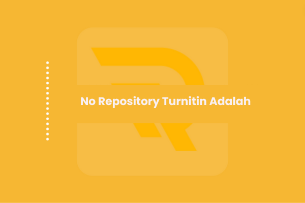 No Repository Turnitin Adalah