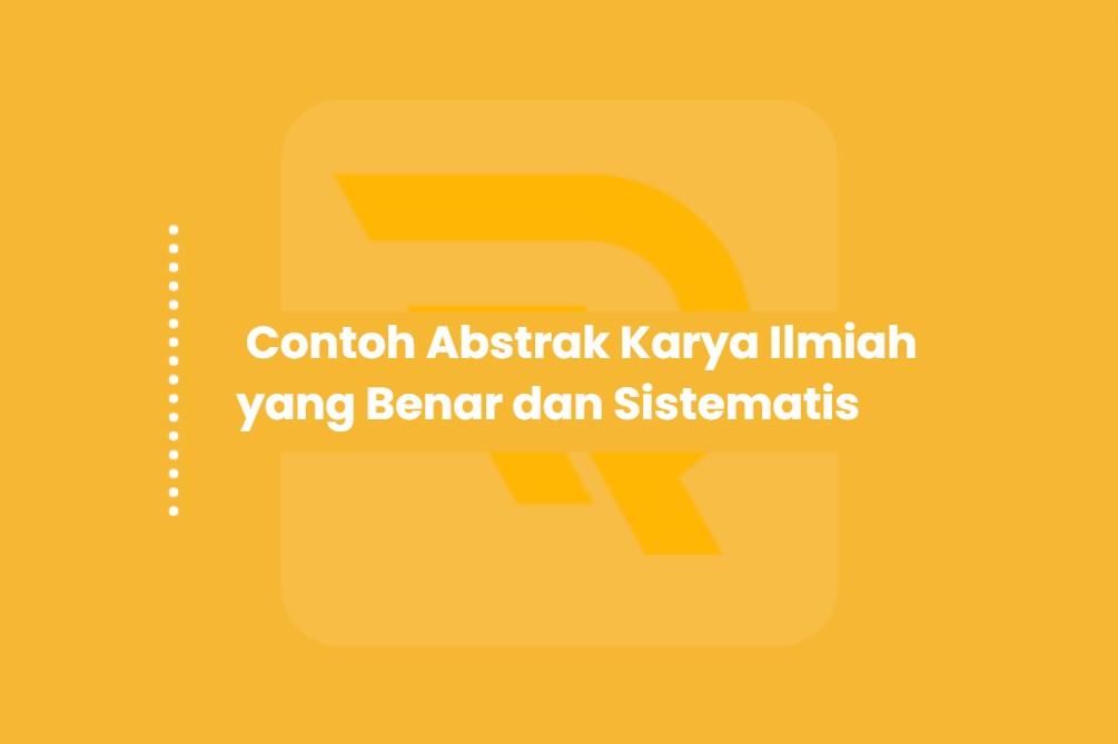 contoh abstrak karya ilmiah