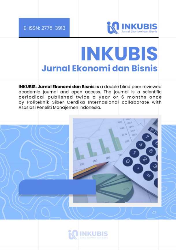 INKUBIS: Jurnal Ekonomi dan Bisnis INKUBIS: Jurnal Ekonomi dan Bisnis